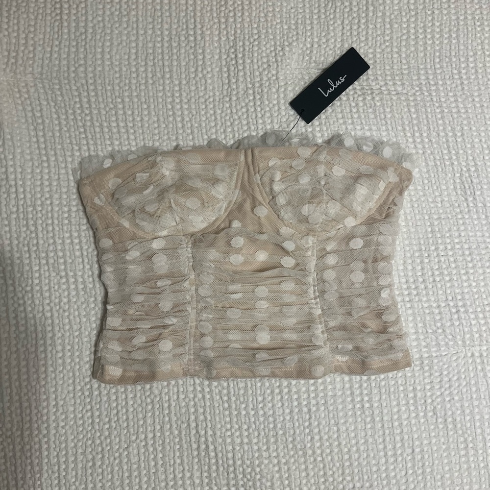 Lulus strapless top